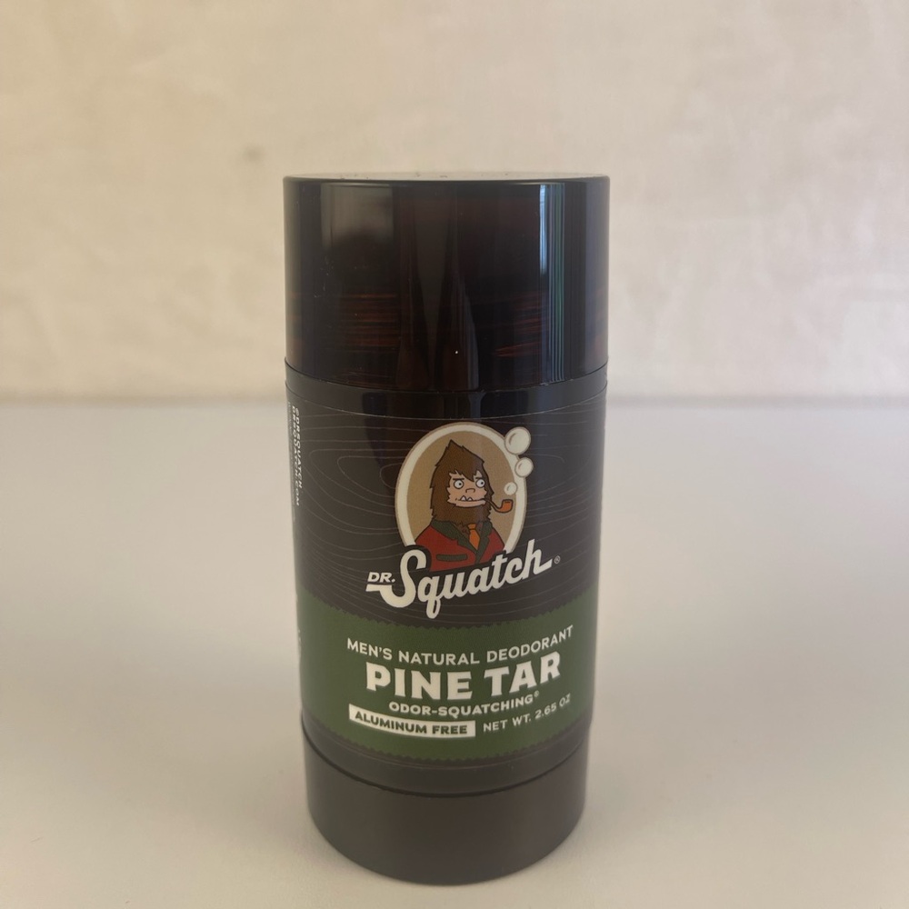Pine Tar Natural Deodorant for Men